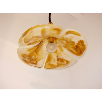 Designerska lampa wisząca 70s